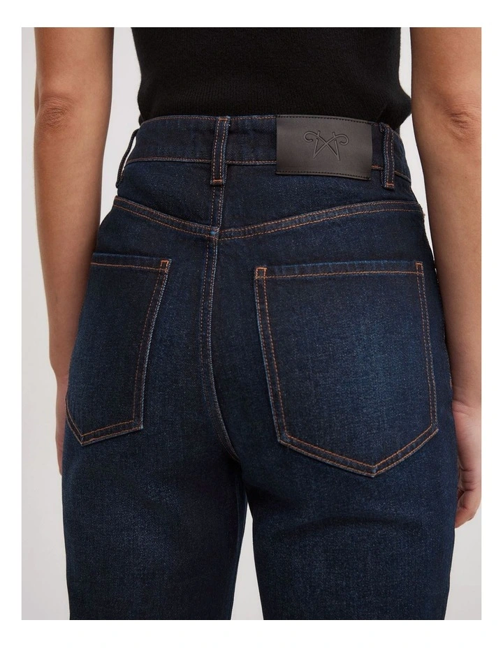 Slim Leg Jeans in Ink image 5
