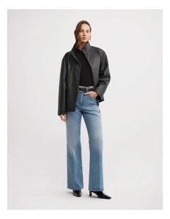 Baby Flare Jeans in Vintage Sky Wash