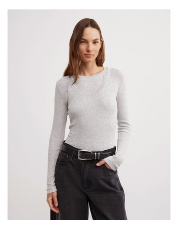 Light Grey Marle colour