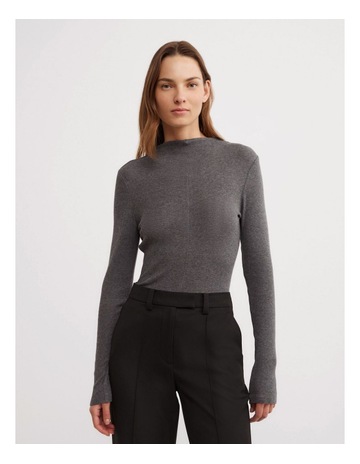 Charcoal Marle colour