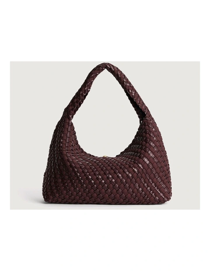 Isla Weave Bag in Fig image 5