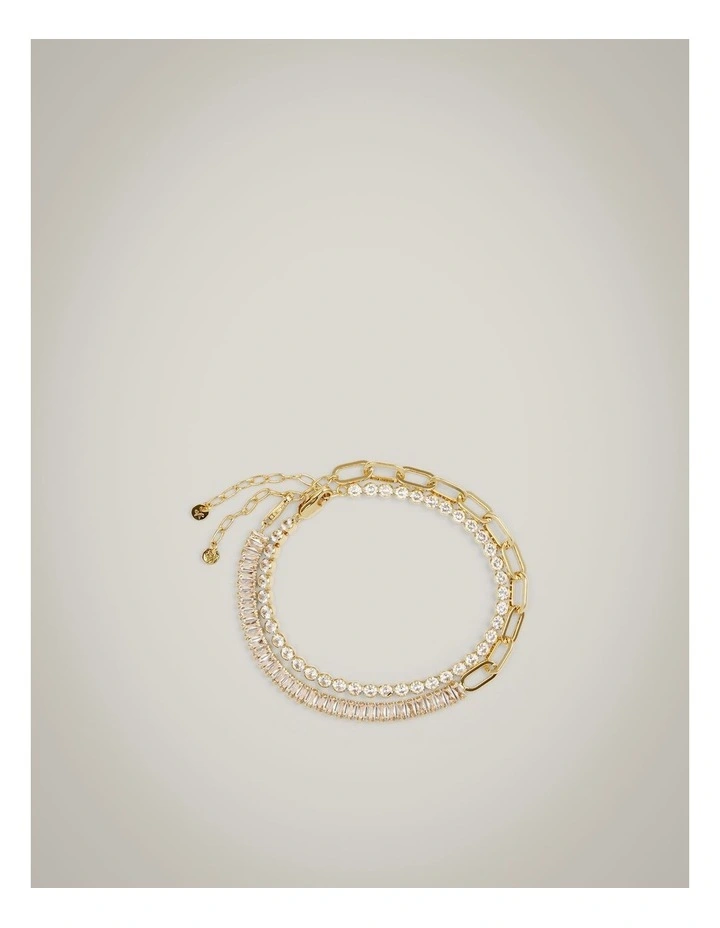 Tanya Bracelet Set in Gold image 1