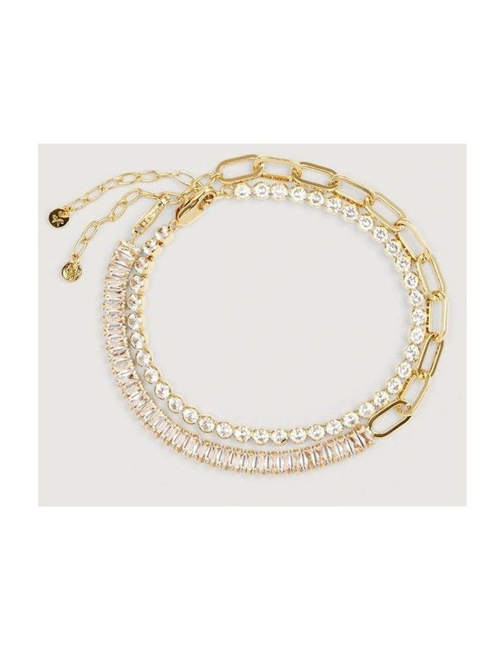 Tanya Bracelet Set in Gold image 1