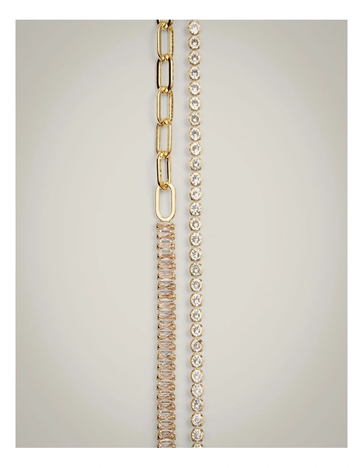 Tanya Bracelet Set in Gold image 4