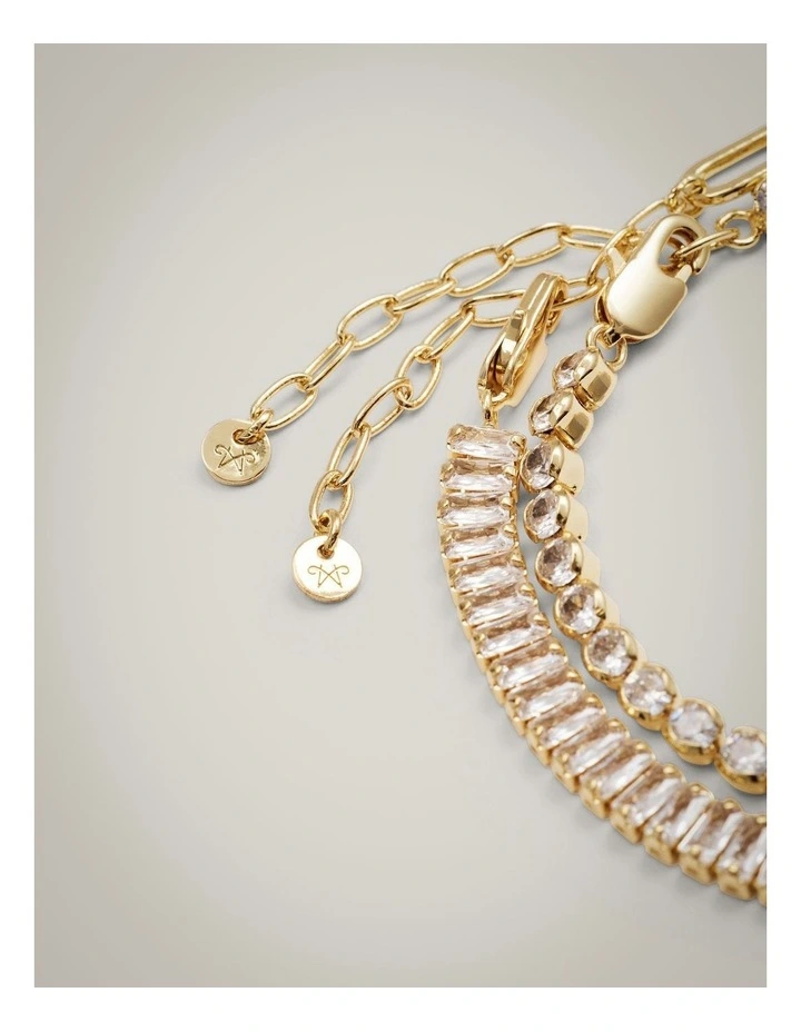Tanya Bracelet Set in Gold image 5