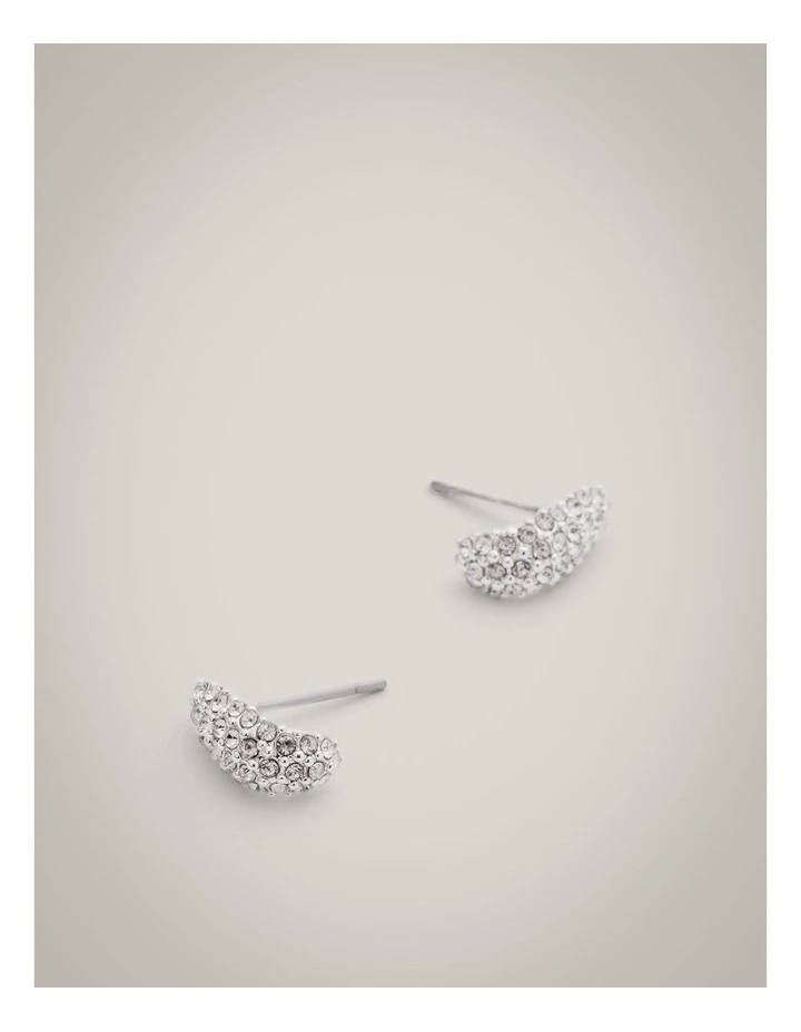 Hayley Huggie Earring Set in Gold image 5