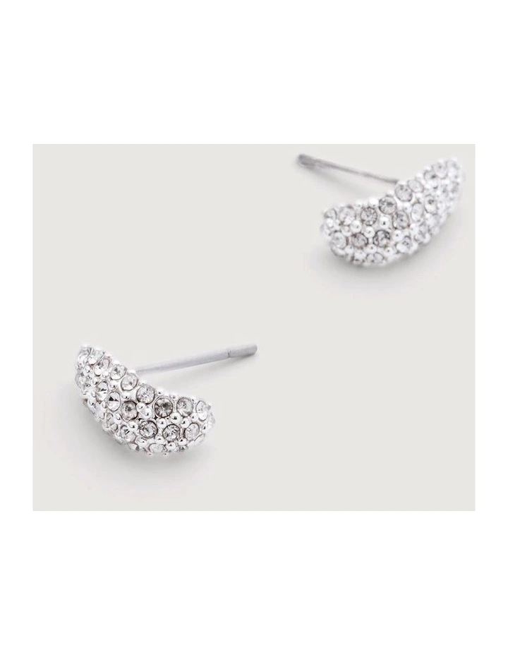 Hayley Huggie Earring Set in Gold image 5
