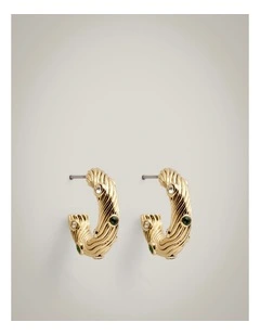 Rumi Hoop Earring in Gold