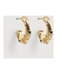 Rumi Hoop Earring in Gold