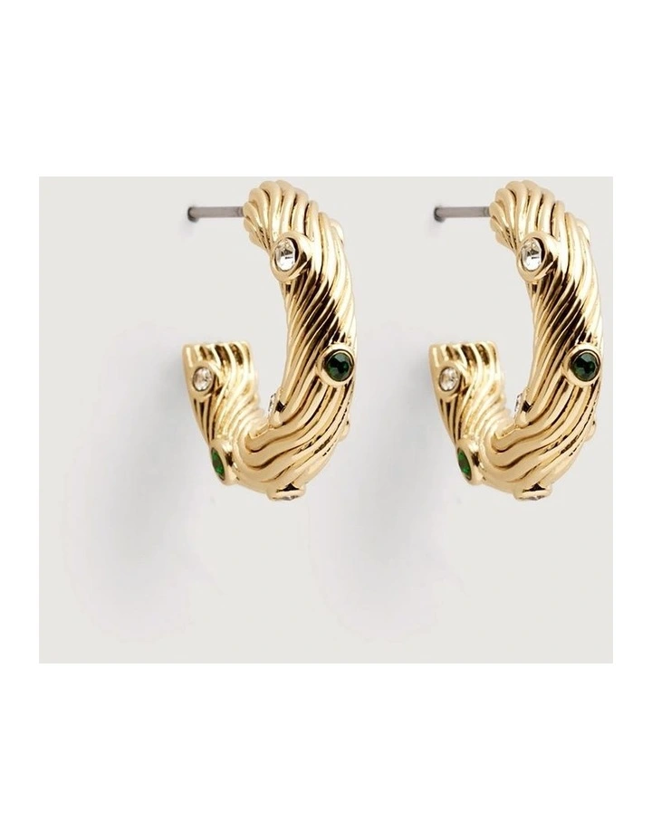 Rumi Hoop Earring in Gold image 1