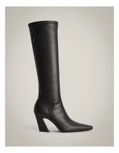 Karlie Stretch Boots in Black