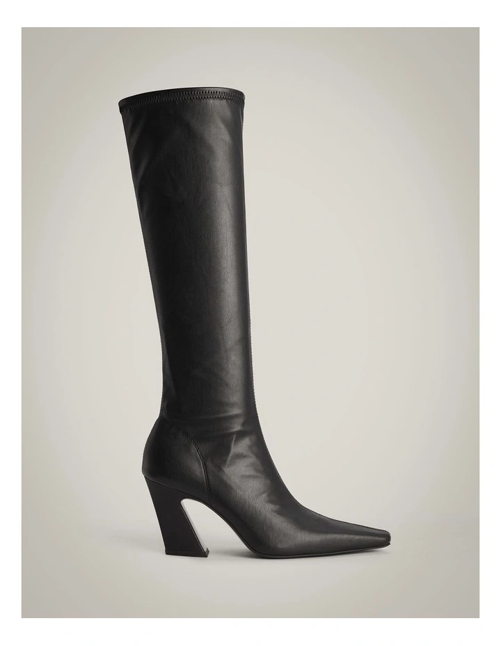 Karlie Stretch Boots in Black image 1