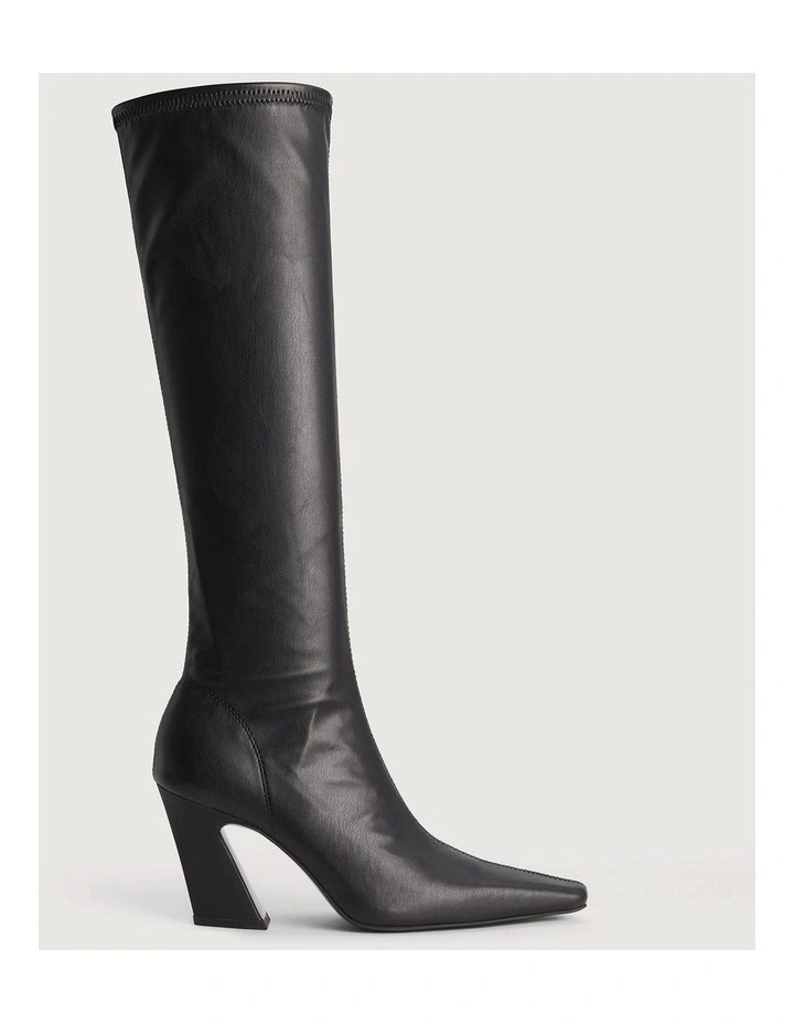 Karlie Stretch Boots in Black image 1
