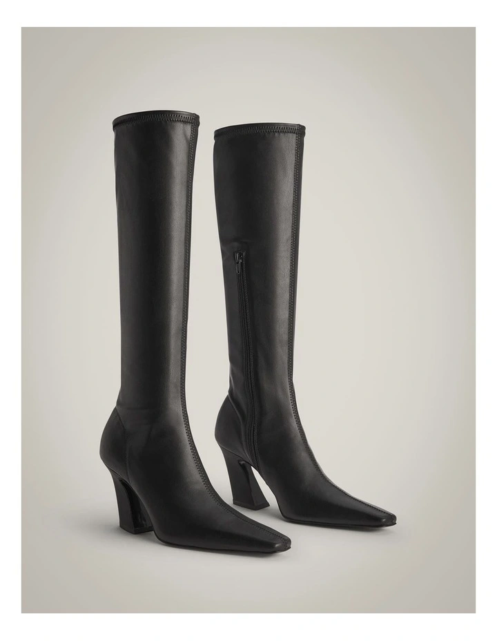 Karlie Stretch Boots in Black image 3
