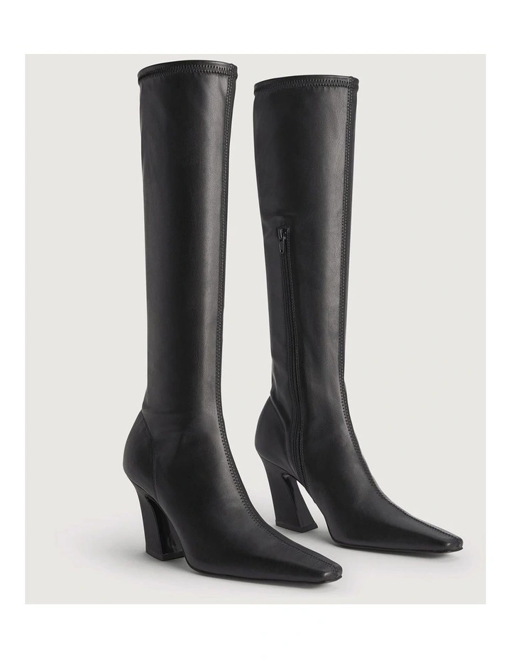 Karlie Stretch Boots in Black image 3