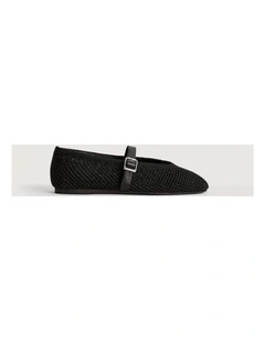 Harriet Flats in Black