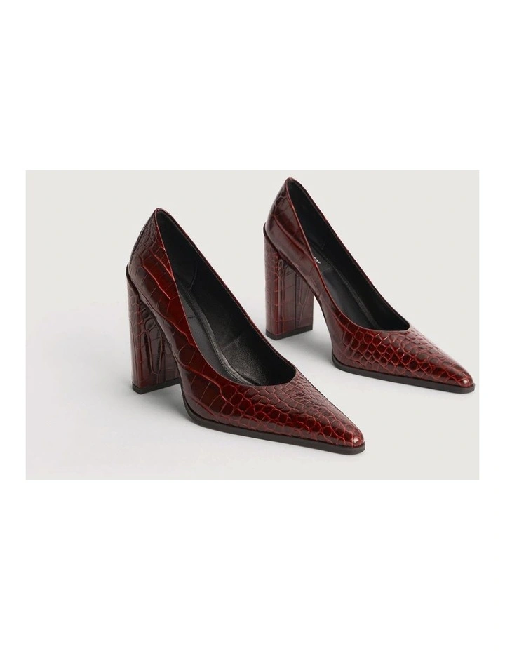 Lily Heels in Wine image 3