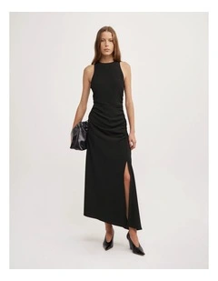 Ruch Crew Neck Dress in Black