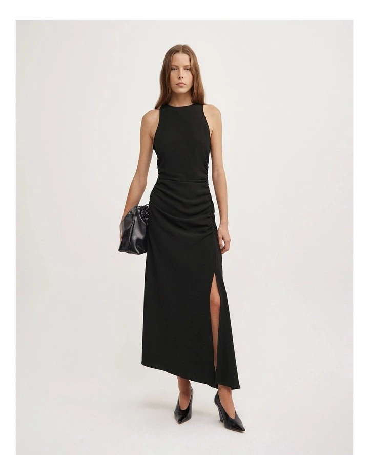 Ruch Crew Neck Dress in Black image 1