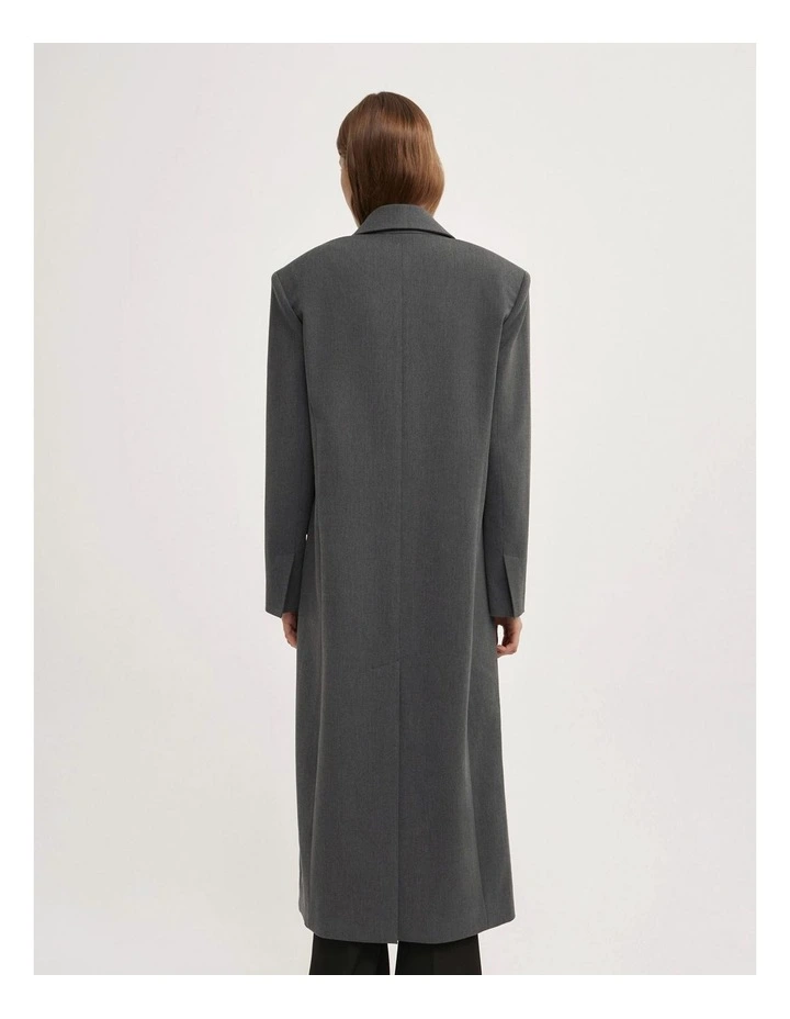 Blazer Coat in Charcoal image 6