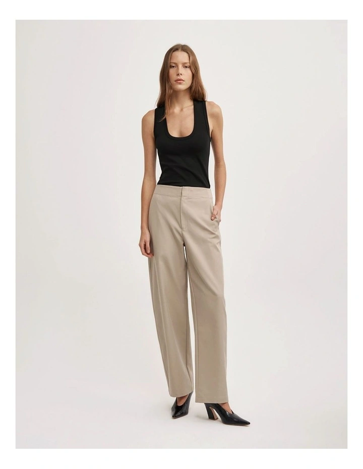 Barrel Leg Pant in Sienna image 3