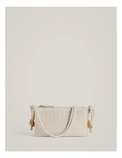 Ophelia Weave Bag in Chalk