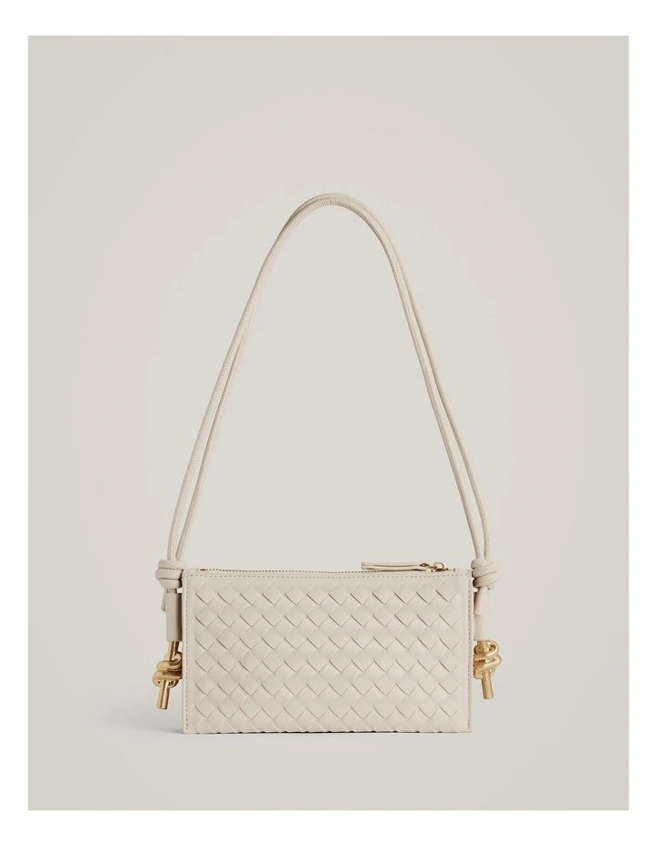 Ophelia Weave Bag in Chalk image 5