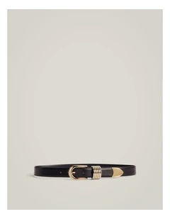 Clarissa Wide Belt in Black Multi