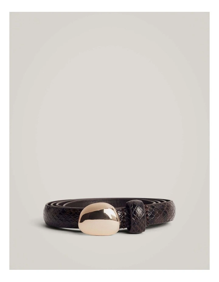 Carter Belt in Snake Multi image 3