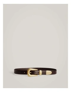 Kita Belt in Espresso