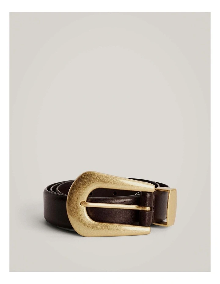 Kita Belt in Espresso image 3