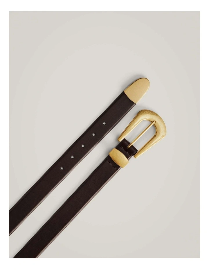 Kita Belt in Espresso image 4