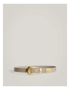 Kita Belt in Sienna