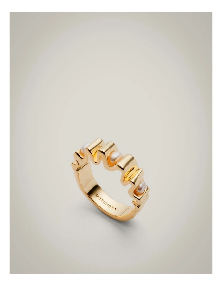 Rachel Ring in Gold image 1