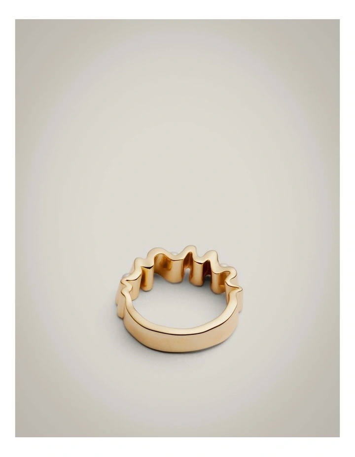 Rachel Ring in Gold image 2