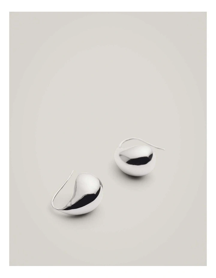 Elsa Earrings Set in Silver image 5
