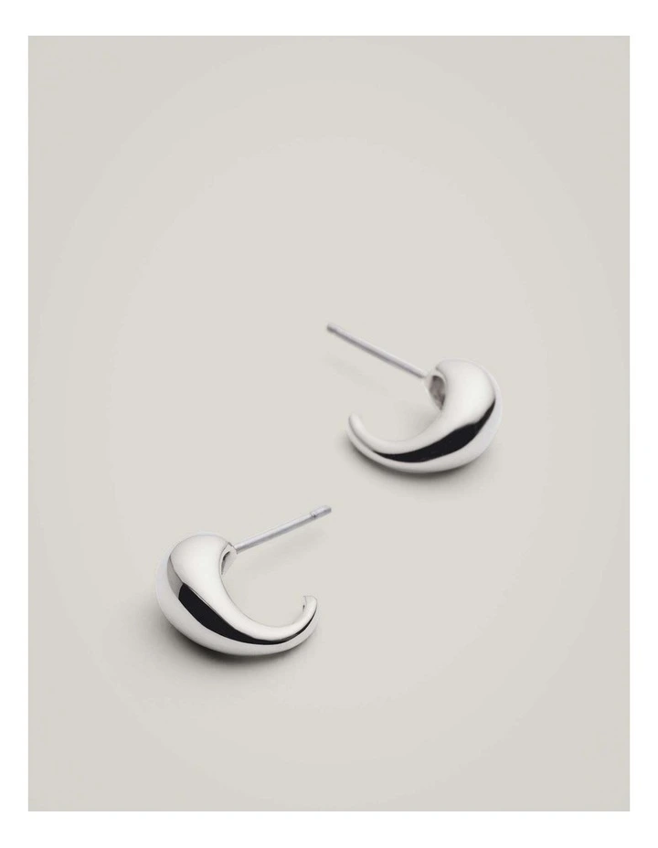 Elsa Earrings Set in Silver image 6