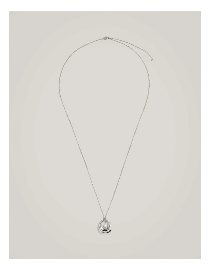 Tate Necklace in Silver image 1