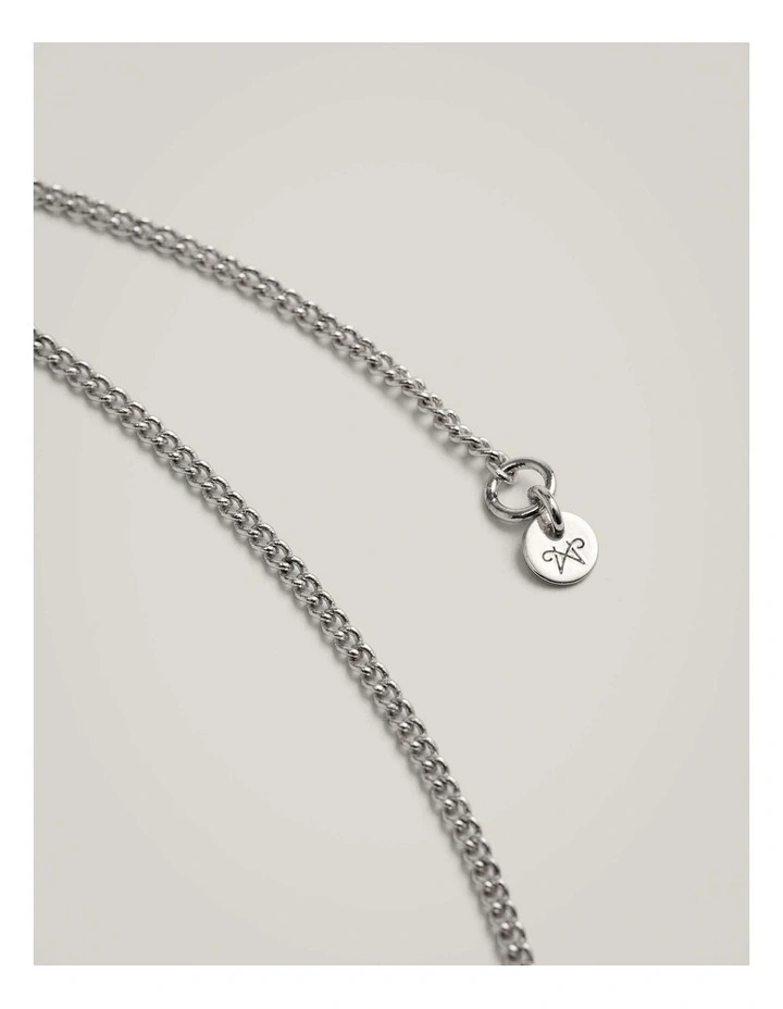 Tate Necklace in Silver image 4