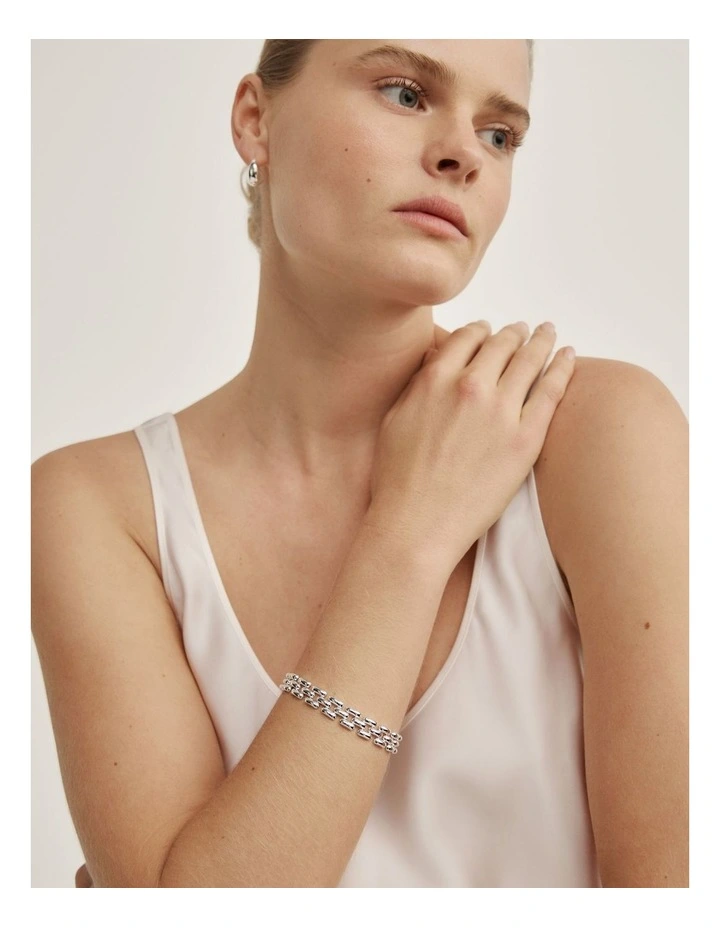 Tabi Bracelet in Silver image 2