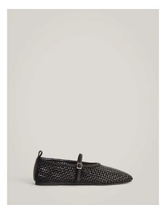 Rina Flats in Black