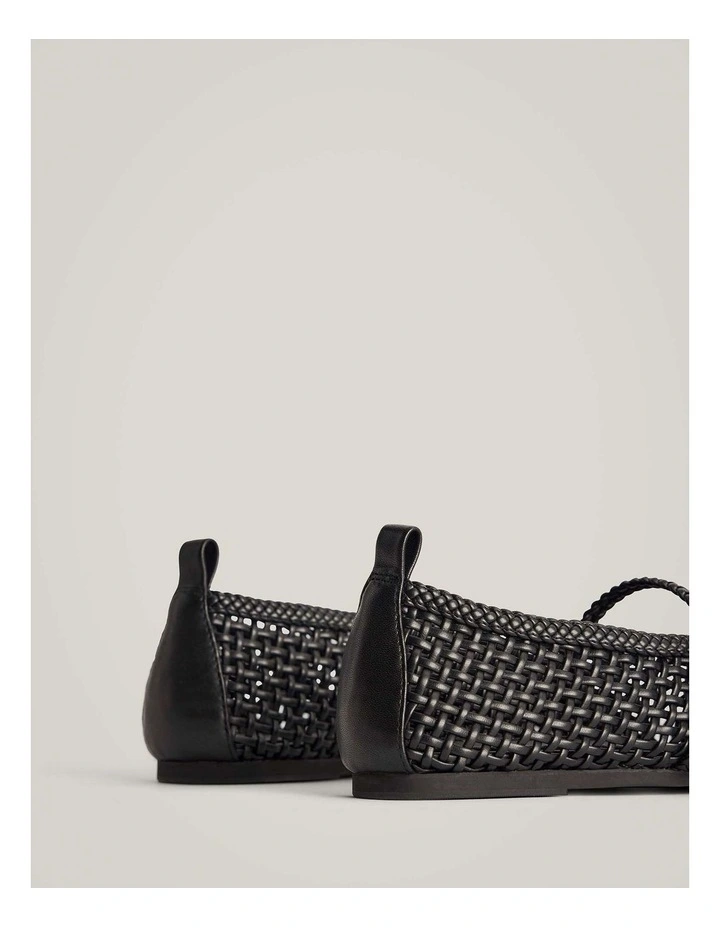 Rina Flats in Black image 5