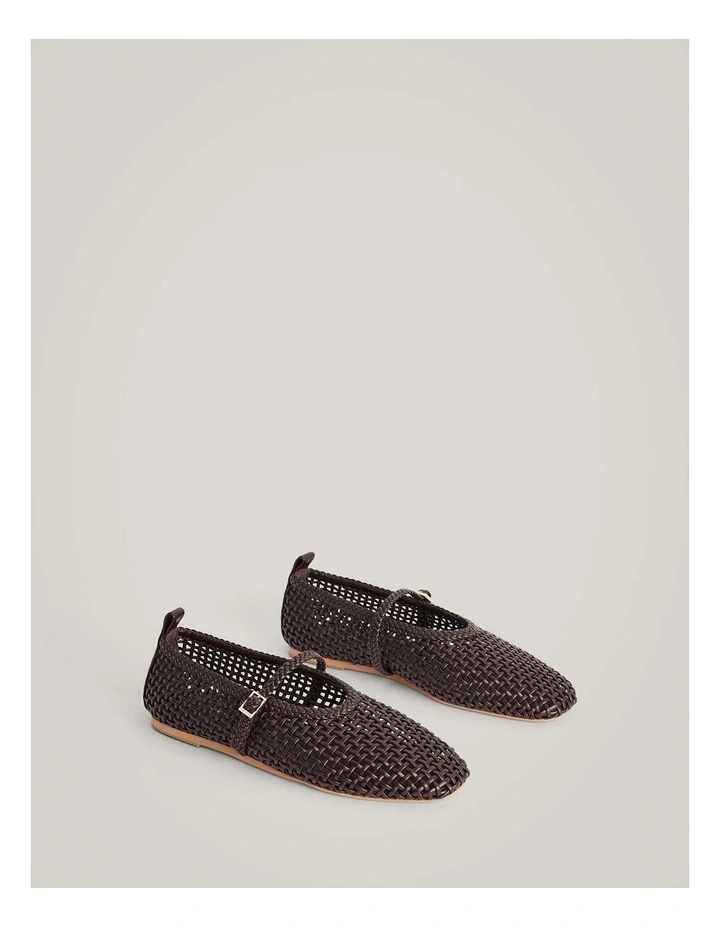 Rina Flats in Espresso image 3