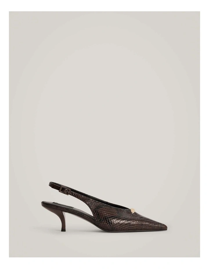 Vivi Heels in Snake Multi image 1