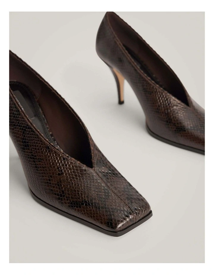 Sora Heels in Snake Multi image 4