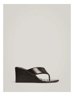 Lexi Wedge Heels in Espresso