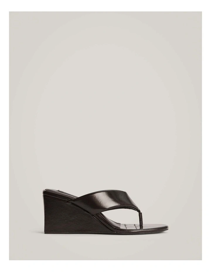 Lexi Wedge Heels in Espresso image 1