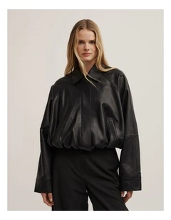 Leather Jacket in Black