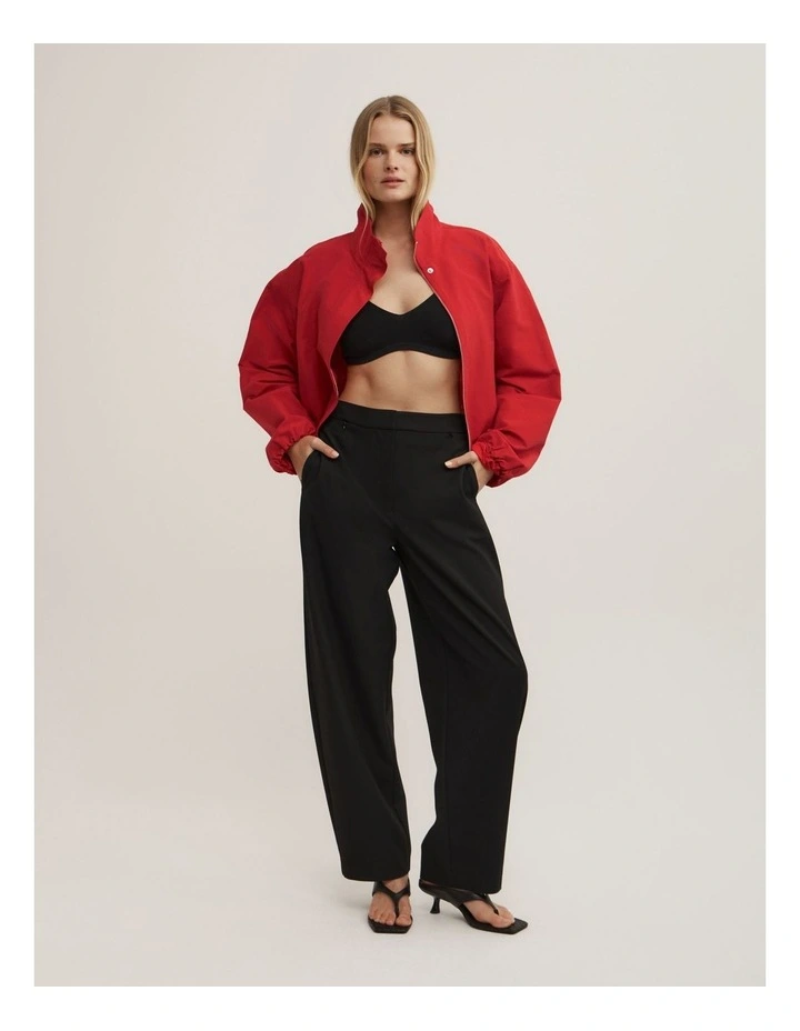 Knit Bralette in Black image 5
