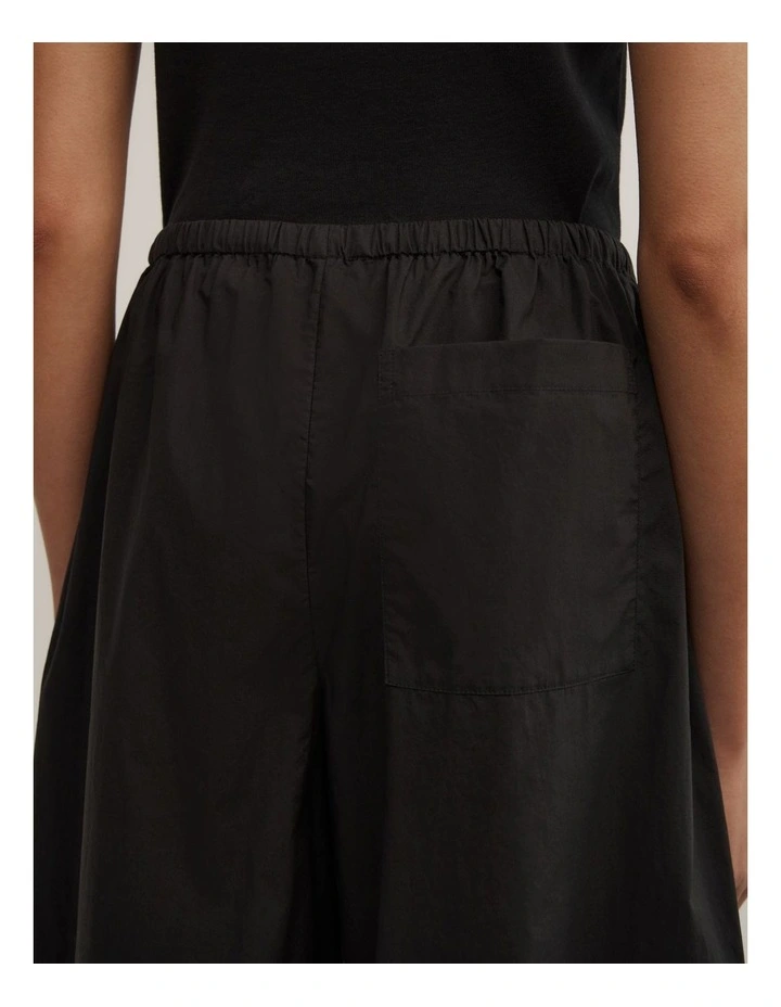 Pull On Barrel Pant in Black image 5